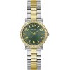 Guess Fawn dámske hodinky s náramkom a zeleným ciferníkom GW0686L2