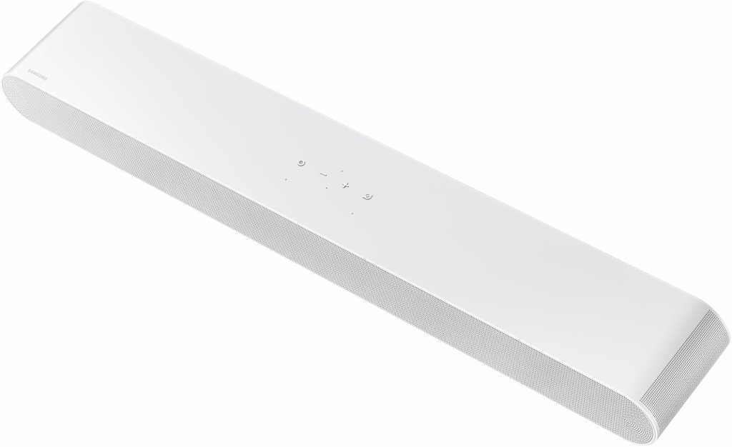 Samsung HW-S61D soundbar prináša čistý a silný zvuk pre dokonalý zážitok z filmov a hudby.