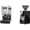 Gaggia Classic E24 BC, stainless steel + Eureka Mignon Classico, CR black