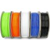 Spectrum PLA, 1,75mm, 5x250g, 80747, mix Polar White, Deep Black, Lion Orange