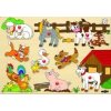 Woody Puzzle doskové Zvieratá na farme