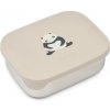 Desiatový box Liewood Arthur: Panda Sandy Dark grey