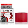 Kinesiotapingová páska BB Tape 5 cm x 5 m oranžová a červená farba