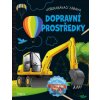 Vyškrabávací zábava Dopravní prostředky