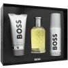 Hugo Boss Boss Bottled darčeková sada pre mužov toaletná voda 100 ml + sprchový gél 100 ml + deosprej 150 ml