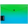 Listová kabelka s cvokom A4 OMBRE zelená