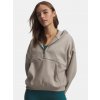 Under Armour Dámska mikina UA Icon Fleece HZ Hoodie Hnedá XS