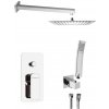 SAPHO - SPY podomietková sprchová súprava s pákovou batériou, 2 výstupy, chróm PY42-01