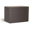 Záhradný box WOODEBOX 78 cm - 190 l - farba: umbra
