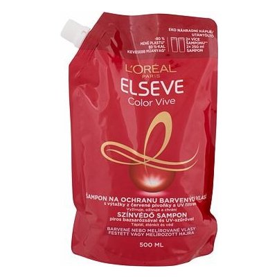 L'Oréal Paris Elseve Color-Vive Protecting Shampoo 500 ml šampon pro barvené a melírované vlasy náplň pro ženy