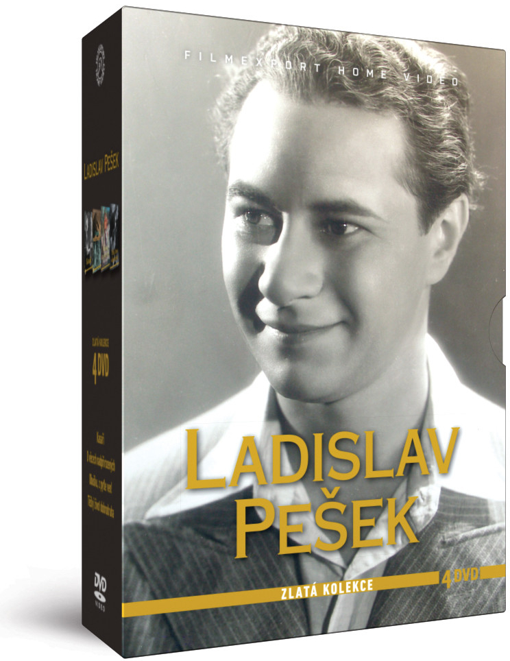 Ladislav Pešek - Zlatá kolekce 4 : Kasaři + O věcech nadpřirozených + Obušku, z pytle ven! + Těžký život dobrodruha, 4 DVD