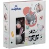 Magimals Magnetické zvieratká Wheely Zajac/Krava