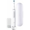 Oral-B iO4 Quite White elektrická zubná kefka, magnetická, časovač, 4 režimy, púzdro, biely