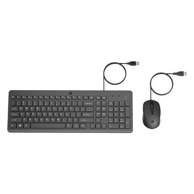 HP 150 Wired Mouse and Keyboard 240J7AA#BMC