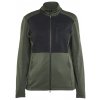 Blåkläder AB 3549 Women's sweatshirt full zip Farba: Autumn green/Black, Veľkosť: XXXL