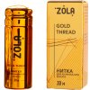 Zola farbiaca niť 30 m – rôzne farby Barva: Zlatá
