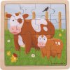 Bigjigs Toys puzzle - Kravička s telátkem