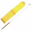 EFFEA Gymnastická stuha + tyčka – žltá