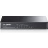 TP-Link TL-SF1008P 8x10/100 (4xPOE) 66W Desktop kovový CCTV Switch