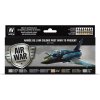 Sada akrylových farieb Vallejo Model Air Color -WWII Armée De L´Air Post WW2 To Present 8x17ml