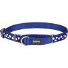 Ob. pol.RD 25 mm x 41-62 cm- White Spots on Navy