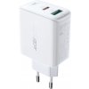 Sieťová nabíjačka USB-C/USB 32W PPS PD QC 3.0 AFC FCP biela A5 biela Acefast