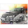 Deflektory - Protiprievanové plexi Subaru Impreza GH 5D 2008 - 2017