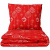 TipTrade (CZ) · Bavlnené posteľné obliečky - motív Vianočné banky - 100% bavlna - 70 x 90 cm + 140 x 200 cm