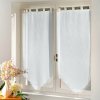 Biele záclony v súprave 2 ks 60x160 cm Luminea – douceur d'intérieur