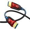 PREMIUMCORD Ultra High Speed HDMI 2.1 optický fiber kabel 8K@60Hz, zlacené 7m