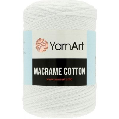 YarnArt Macrame Cotton 751 biela