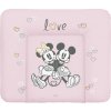 CEBA Podložka mäkká na komodu Disney Minnie & Mickey Ružová 85 x 72