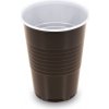 Wimex Kávový pohár PP hnedo biely O70mm 180ml