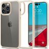 AppleMix Kryt SPIGEN Ultra Hybrid pre Apple iPhone 14 Pro Max - plast / guma - pieskovo béžový
