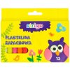STRIGO Voňavá školská plastelína 12 farieb