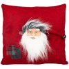 MagicHome Vianočný vankúš Santa 30x30 cm
