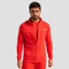 GymBeam Mikina so zipsom Limitless Hot Red XXXL