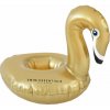 Swim Essentials Nafukovací držiak na pohár Labuť zlatá