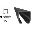 C-profil 98x98x5 mm, Fe 3 (CP-98-3)