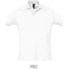 SOL´S SUMMER II / Pánska polokošeľa s bočnými rázporkami - white XXL
