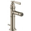 Bidetová batéria Hansgrohe Axor Montreux s výpusťou kartáčovaný nikel 16526820