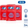 Durex Feel Thin Extra Lubricated 2+1 54 ks