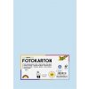 Folia Dekoračný kartón, 2 stranný, A4, 300 g, 50 listov, FOLIA, ľadovo modrý