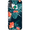 Picasee silikónový čierny obal pre Honor 20 Lite - Monstera Color