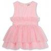 Šaty pre bábätká Karl Lagerfeld ružová farba mini áčkový strih Z.
