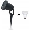 Kobi | LED Vonkajšie svietidlo BLAKE 2 GU10/6W/230V IP65 | LEDKB0036C