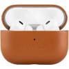 Pouzdro na sluchátka FIXED PodsLeather s podporou MagSafe pro Apple AirPods Pro 2/Pro 2 (USB-C) hnědé (FIXLPM-999-BRW)
