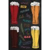 Ceduľa Beer Mix Vintage style 30cm x 20cm Plechová tabuľa