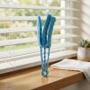 Mikrovláknový kefa na čistenie žalúzií BRUSHES BLUE