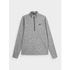 Sweatshirt 4F M H4Z21-BIMD034 light gray (87792) Black L